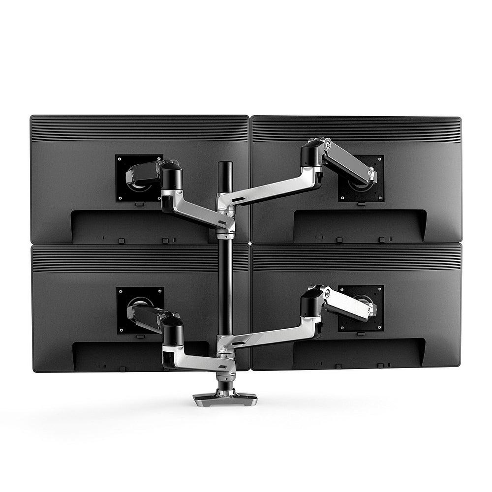 LX DUAL MONITOR ARM, TISCHHALTERUNG ERWEITERBAR AUF BIS ZU 4 MONITORE - sino-swiss