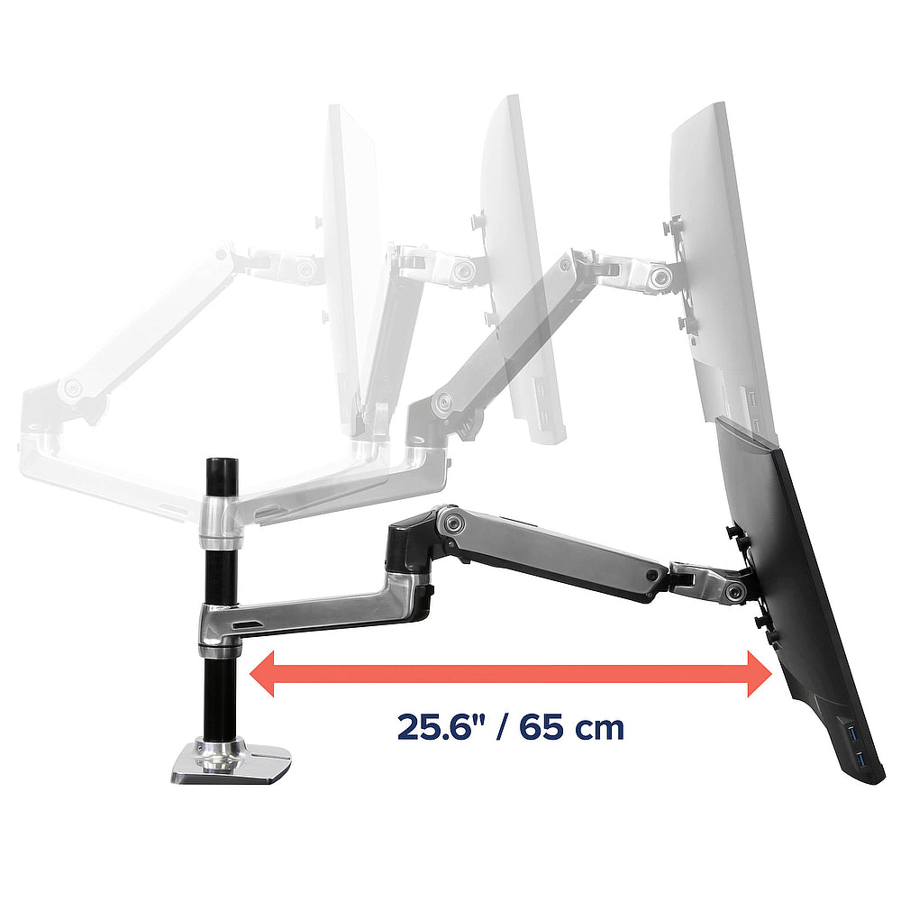 LX DUAL MONITOR ARM, TISCHHALTERUNG