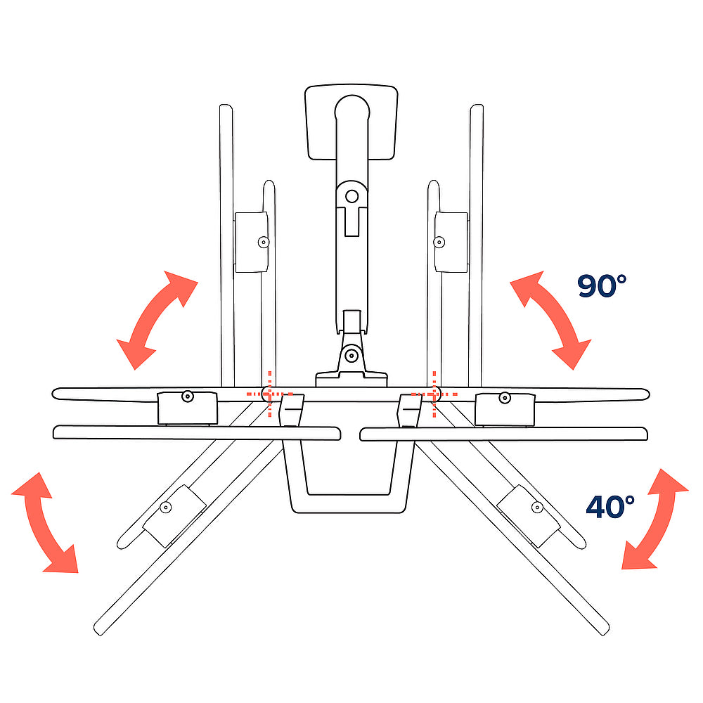 HX DESK DUAL TISCHHALTERUNG