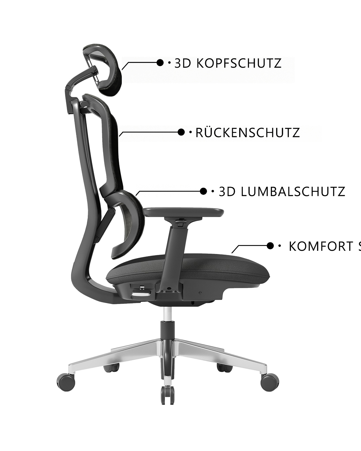 SUNON 3D Bürostuhl